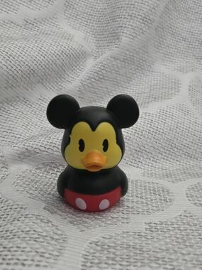 Disney Mickey Mouse Rubber Duck Just Play Bath Toy/Jeep